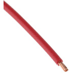 TE Connectivity ACW Series Red 0.5 mm² Automotive Wire, 19/0.19 mm, 100m