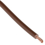 Prysmian 6491X Series Brown 2.5 mm² Hook Up Wire, 7/0.67 mm, 100m