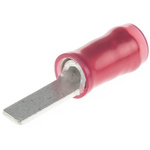 TE Connectivity, PIDG Insulated Crimp Blade Terminal 8.7mm Blade Length, 0.25mm² to 1.64mm², 22AWG to 16AWG, Red