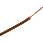 Lapp ÖLFLEX® H05V-K Series Brown 0.75 mm² Hook Up Wire, 24/32, 100m, PVC Insulation