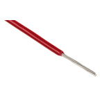 Alpha Wire 3051 Series Red 0.35 mm² Hook Up Wire, 22 AWG, 7/0.25 mm, 305m, PVC Insulation