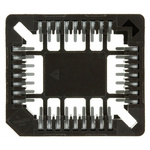 Amphenol ICC 1.27mm Pitch 32 Way SMD PLCC Socket