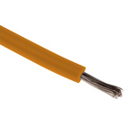 RS PRO Orange 0.33 mm² Hook Up Wire, 22 AWG, 17/0.16 mm, 100m, XLPE Insulation
