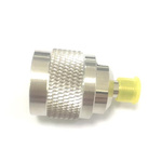 Straight 50Ω Coaxial Adapter N Plug to SMA Socket 6GHz