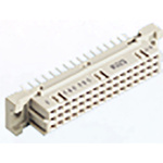 284174 | ERNI 48 Way 2.54mm Pitch Class C2, 3 Row, Straight DIN 41612 Connector, Socket
