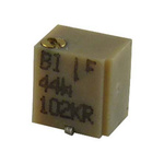 44WR1KLFT7 | 1kΩ, SMD Trimmer Potentiometer 0.25 W @ 85 °C Top Adjust TT Electronics/BI, 44
