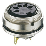 0305 06 | Lumberg 6 Pole Din Socket, DIN EN 60529, 5A, 250 V ac IP68, Female, Panel Mount