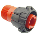 121583-0013 | ITT Cannon, APD 1 Pole Din Plug, DIN 72585, 48 V dc IP67, Male, Cable Mount