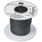 Alpha Wire Grey 0.75 mm² Hook Up Wire, 18 AWG, 16/0.25 mm, 30m, PVC Insulation