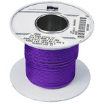 Alpha Wire Purple 0.2 mm² Hook Up Wire, 24 AWG, 7/0.20 mm, 30m, PVC Insulation