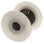 Alpha Wire Black 0.75 mm² Hook Up Wire, 18 AWG, 7/0.40 mm, 30m, SR-PVC Insulation