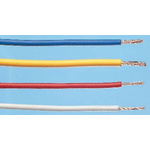 Alpha Wire Premium 3051 Series Grey 0.35 mm² Hook Up Wire, 22 AWG, 7/0.25 mm, 30m, PVC Insulation