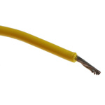 Alpha Wire Premium Series Yellow 0.51 mm² Hook Up Wire, 20 AWG, 10/0.25 mm, 305m, PVC Insulation