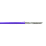 Alpha Wire Purple 0.25 mm² Hook Up Wire, 24 AWG, 7/0.20 mm, 305m, PVC Insulation