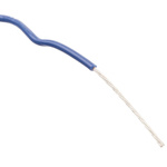 Alpha Wire 3051 Series Blue 0.35 mm² Harsh Environment Wire, 22 AWG, 7/0.25 mm, 30m, PVC Insulation