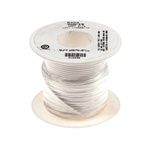 Alpha Wire 5851 Series White 0.05 mm² Hook Up Wire, 30 AWG, 7/0.10 mm, 30m, PTFE Insulation