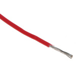 Alpha Wire Premium Series Red 0.35 mm² Hook Up Wire, 22 AWG, 7/0.25 mm, 30m, PTFE Insulation