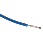 Alpha Wire Premium Series Blue 0.35 mm² Hook Up Wire, 22 AWG, 7/0.25 mm, 30m, PTFE Insulation