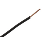 Alpha Wire Premium Series Black 0.62 mm² Hook Up Wire, 20 AWG, 19/0.20 mm, 30m, PTFE Insulation