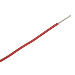 Alpha Wire Premium Series Red 0.96 mm² Hook Up Wire, 18 AWG, 19/0.25 mm, 30m, PTFE Insulation