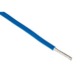 Alpha Wire Premium Series Blue 0.96 mm² Hook Up Wire, 18 AWG, 19/0.25 mm, 30m, PTFE Insulation