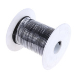 Alpha Wire Premium Series Black 1.23 mm² Hook Up Wire, 16 AWG, 19/0.29 mm, 30m, PTFE Insulation