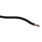 Nexans KY30 Series Black 0.52 mm² Hook Up Wire, 20 AWG, 19/0.2 mm, 100m, PVC Insulation