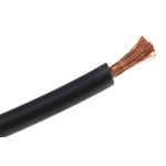 Hew Heinz Eilentropp SIFF Series Black 2.5 mm² Hook Up Wire, 13 AWG, 651/0.07 mm, 5m, Silicone Insulation