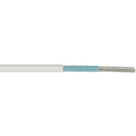 TE Connectivity White 0.38 mm² Harsh Environment Wire, 22 AWG, 19/34, 100m, ETFE Insulation