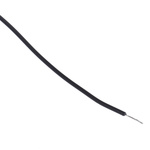 Alpha Wire EcoWire Series Black 0.08 mm² Hook Up Wire, 28 AWG, 7/0.12 mm, 30m, MPPE Insulation