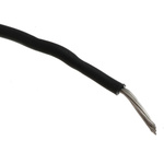 Alpha Wire EcoWire Series Black 0.2 mm² Hook Up Wire, 24 AWG, 7/0.20 mm, 30m, MPPE Insulation