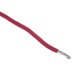 Alpha Wire EcoWire Series Red 1.3 mm² Hook Up Wire, 16 AWG, 26/0.25 mm, 30m, MPPE Insulation