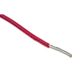 Alpha Wire EcoWire Series Red 3.3 mm² Hook Up Wire, 12 AWG, 65/0.25 mm, 30m, MPPE Insulation