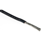 Alpha Wire EcoWire Series Black 5.2 mm² Hook Up Wire, 10 AWG, 105/0.25 mm, 30m, MPPE Insulation