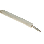 Alpha Wire Premium Series White 2.1 mm² Hook Up Wire, 14 AWG, 41/0.25 mm, 30m, Silicone Rubber Insulation