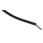 Alpha Wire EcoWire Series Black 0.52 mm² Hook Up Wire, 20 AWG, 10/0.25 mm, 305m, MPPE Insulation
