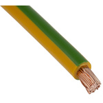 Lapp ÖLFLEX® H07V-K Series Green/Yellow 10 mm² Hook Up Wire, 100m, PVC Insulation