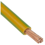 Lapp ÖLFLEX® Series Green/Yellow 4 mm² Hook Up Wire, 100m, PVC Insulation