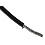 Alpha Wire 3081 Series Black 5.2 mm² Hook Up Wire, 10 AWG, 105/0.25 mm, 30m, PVC Insulation