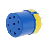 Female Connector Insert size 24 8 Way for use with 97 Series Standard Cylindrical Connectors