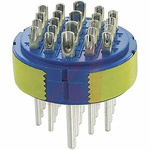 Male Connector Insert size 28 22 Way for use with 97 Series Standard Cylindrical Connectors