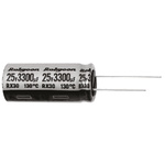 Rubycon 470μF Electrolytic Capacitor 25V dc, Through Hole - 25RX30470MT810X16