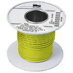 Alpha Wire Yellow 1.3 mm² Hook Up Wire, 16 AWG, 26/0.25 mm, 30m, PVC Insulation