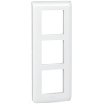 Legrand White 3 Gang Cover for Support Frame Faceplate