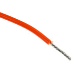Alpha Wire Premium Series Orange 0.81 mm² Hook Up Wire, 18 AWG, 16/0.25 mm, 305m, PVC Insulation