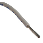 Alpha Wire Premium Series White 1.32 mm² Hook Up Wire, 16 AWG, 26/0.25 mm, 305m, PVC Insulation