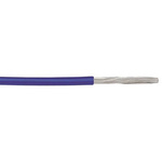 Alpha Wire Premium Series Blue 0.09 mm² PTFE Equipment Wire, 28 AWG, 7/0.13 mm, 30m, PTFE Insulation