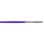 Alpha Wire Purple 0.14 mm² PTFE Equipment Wire, 26 AWG, 7/0.16 mm, 30m, PTFE Insulation