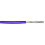 Alpha Wire Purple 0.96 mm² PTFE Equipment Wire, 18 AWG, 19/0.25 mm, 30m, PTFE Insulation