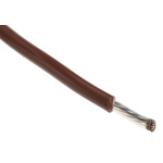 Alpha Wire Premium Series Brown 1.23 mm² Hook Up Wire, 16 AWG, 19/0.29 mm, 30m, PTFE Insulation